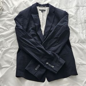 Ann Taylor Navy Formal Blazer